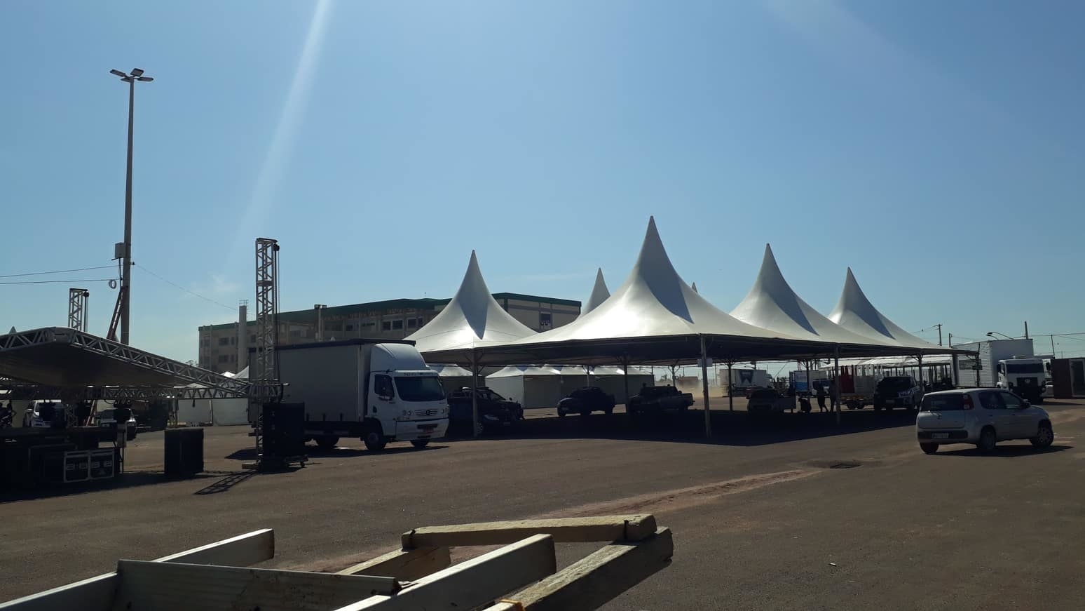 Bastidores da Festa do Milho 2019
