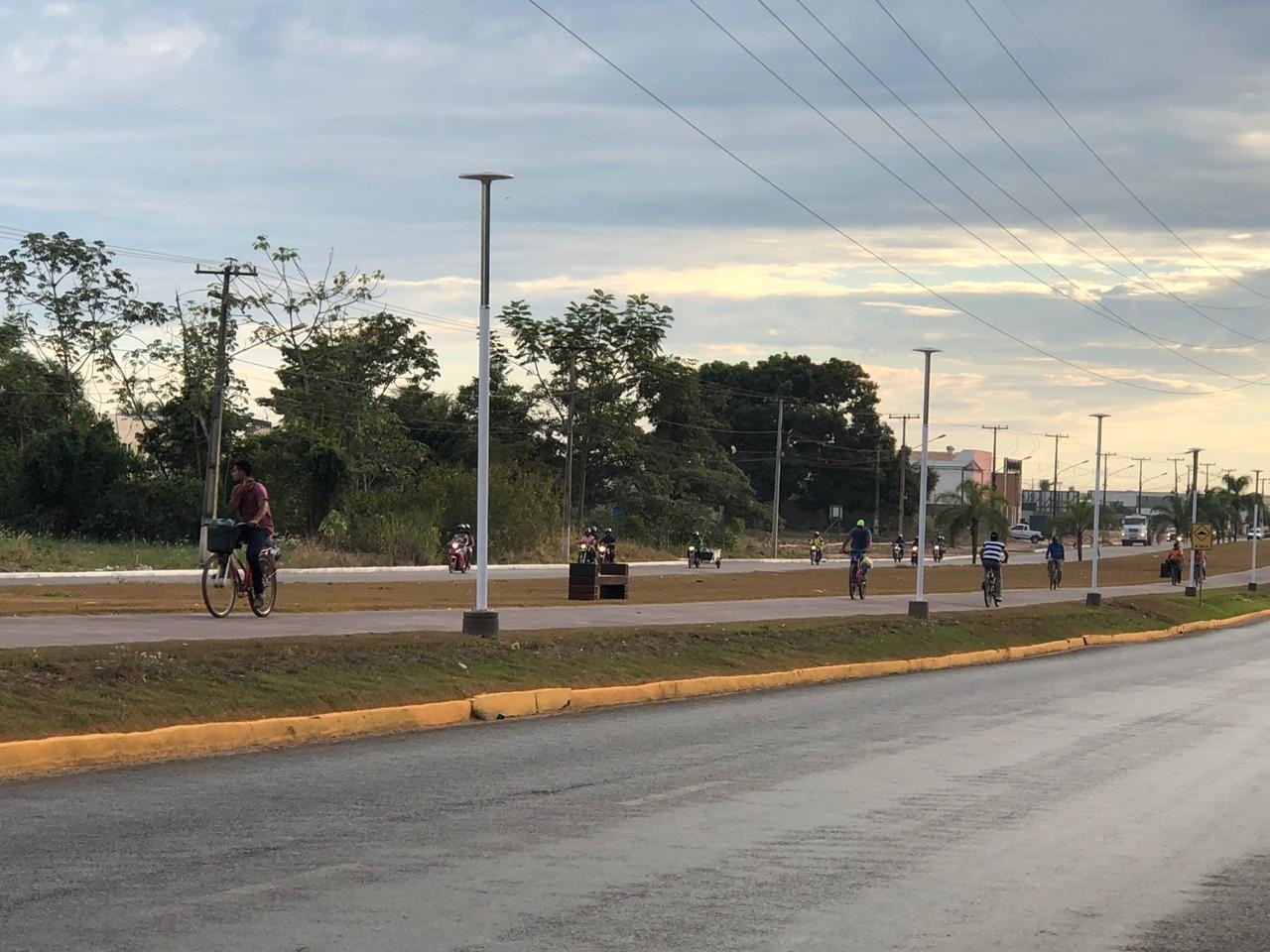 O dia a dia dos trabalhadores que andam de bike