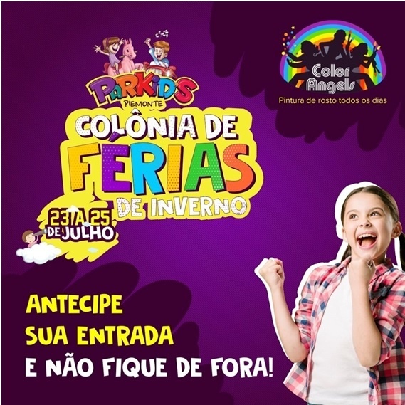 Colônia de Férias no Parkids