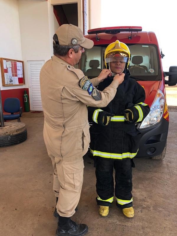 Preparação diária dos Bombeiros de Sinop
