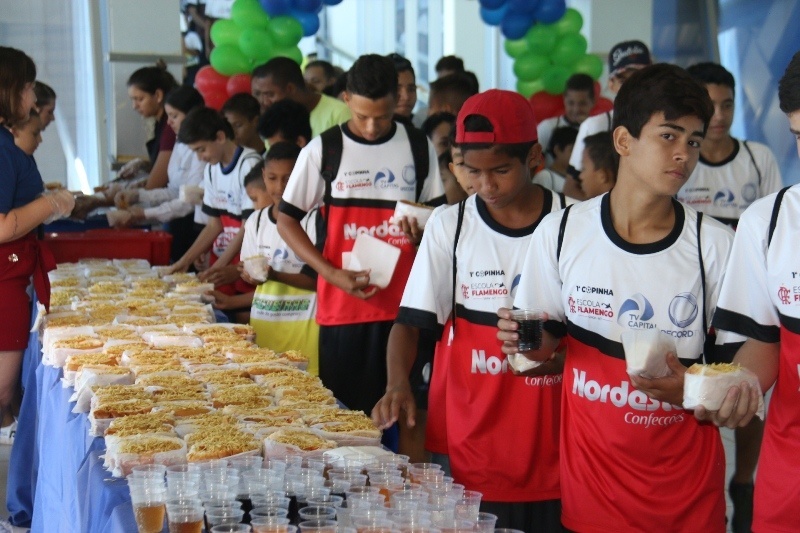 Lançamento da 1ª Copinha Escola Flamengo