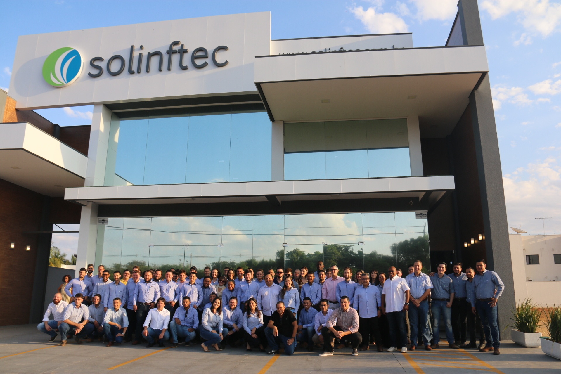 Inaugurou hoje (02) em Sinop a Solinftec, empresa especializada em agricultura digital