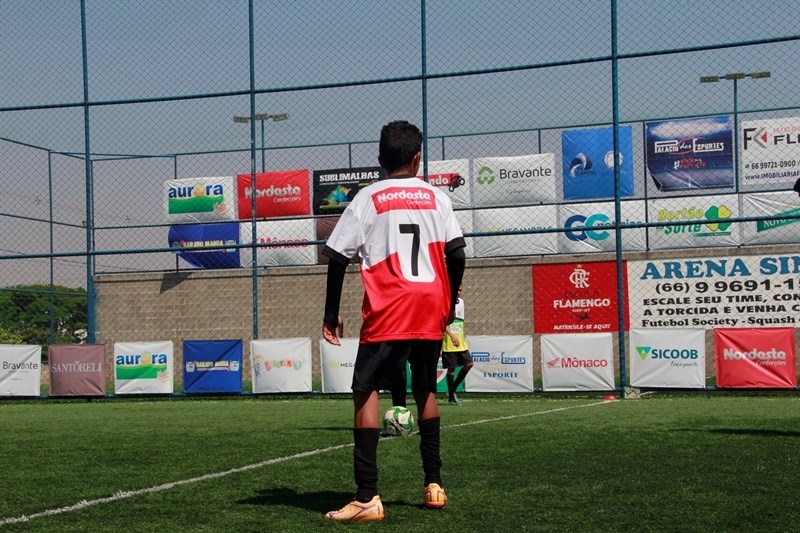 Começaram os jogos da 1ª Copinha Escola Flamengo