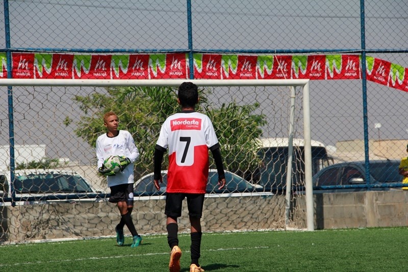 Começaram os jogos da 1ª Copinha Escola Flamengo