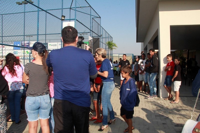 Começaram os jogos da 1ª Copinha Escola Flamengo