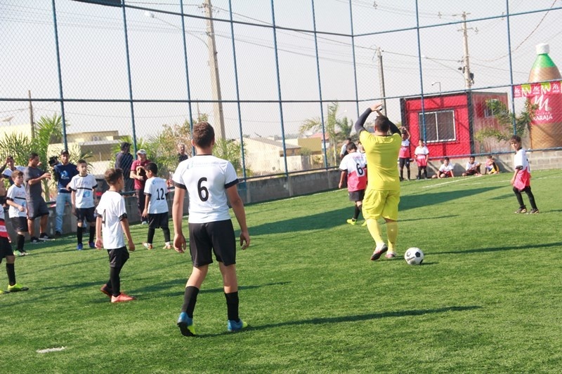 Começaram os jogos da 1ª Copinha Escola Flamengo