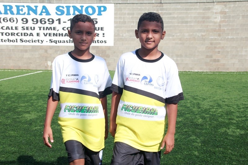 Começaram os jogos da 1ª Copinha Escola Flamengo