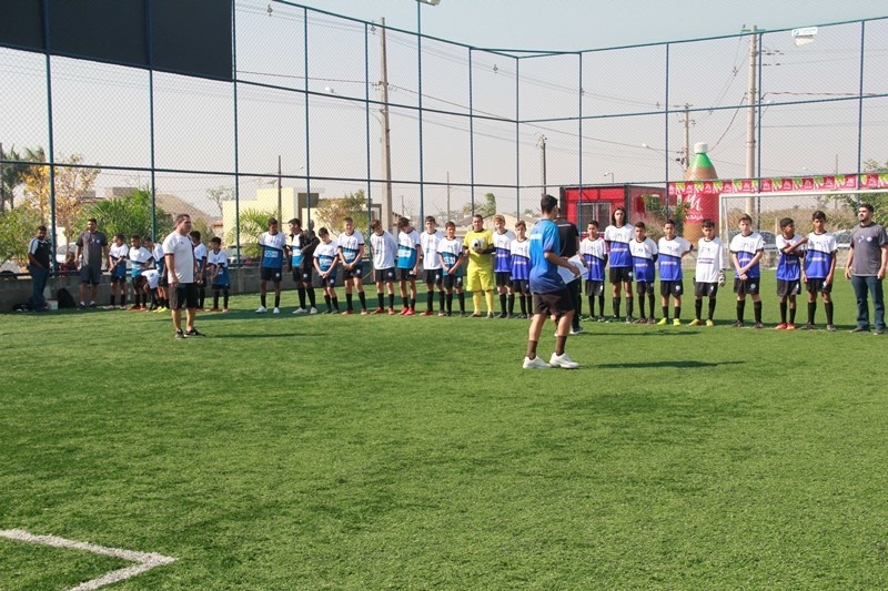 Começaram os jogos da 1ª Copinha Escola Flamengo