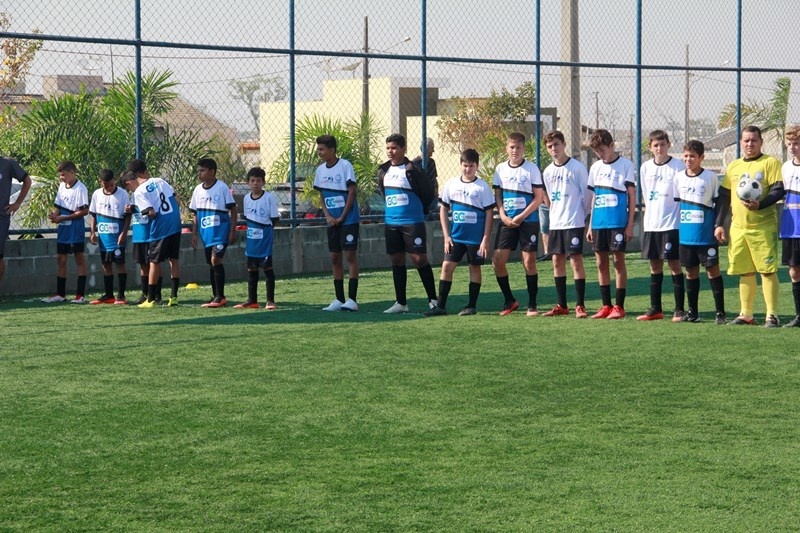 Começaram os jogos da 1ª Copinha Escola Flamengo