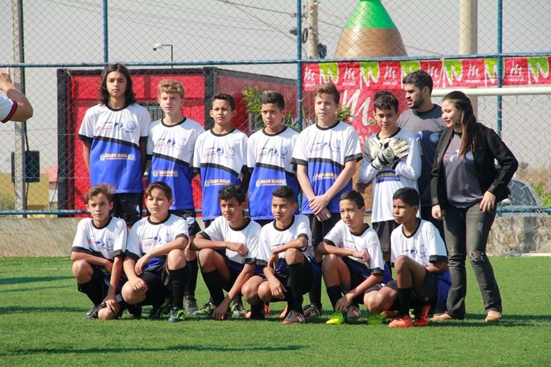 Começaram os jogos da 1ª Copinha Escola Flamengo