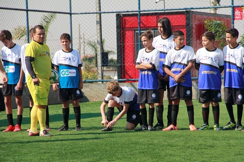 Começaram os jogos da 1ª Copinha Escola Flamengo