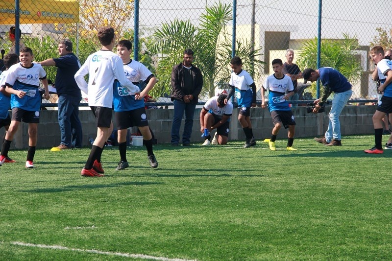 Começaram os jogos da 1ª Copinha Escola Flamengo