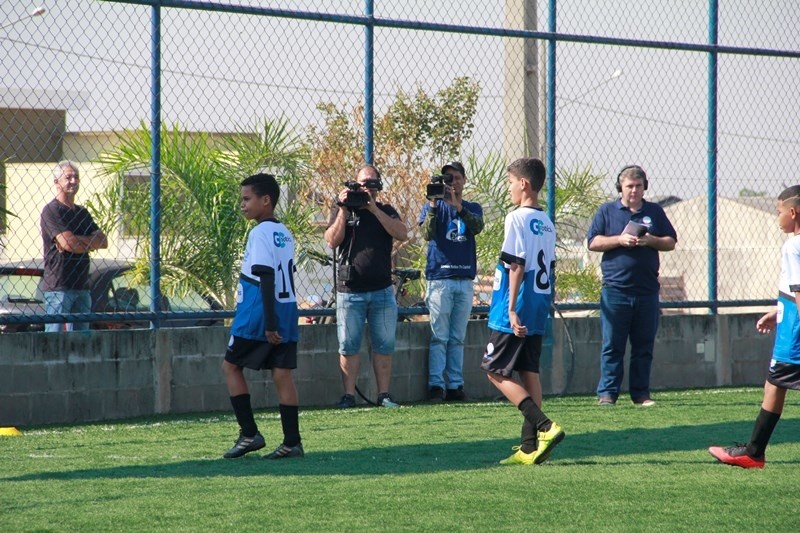 Começaram os jogos da 1ª Copinha Escola Flamengo