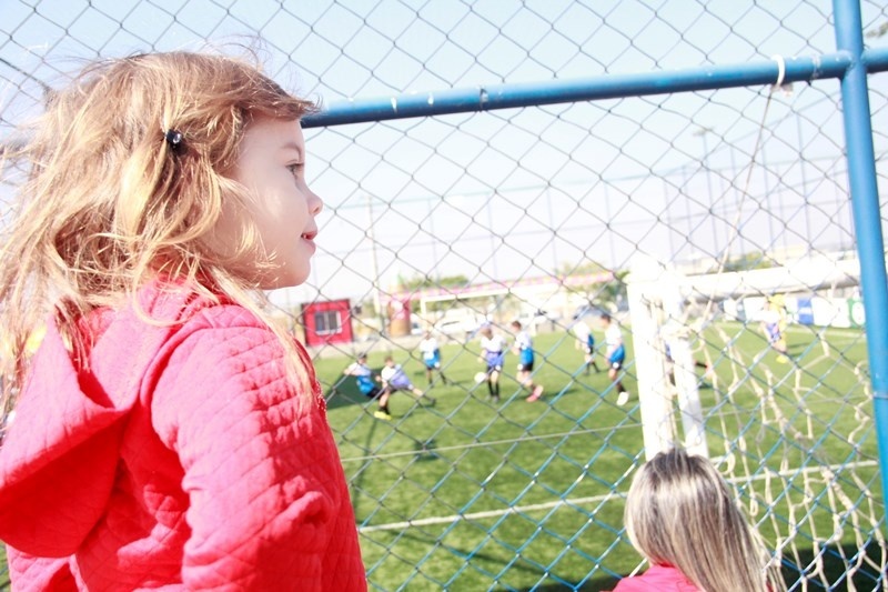 Começaram os jogos da 1ª Copinha Escola Flamengo