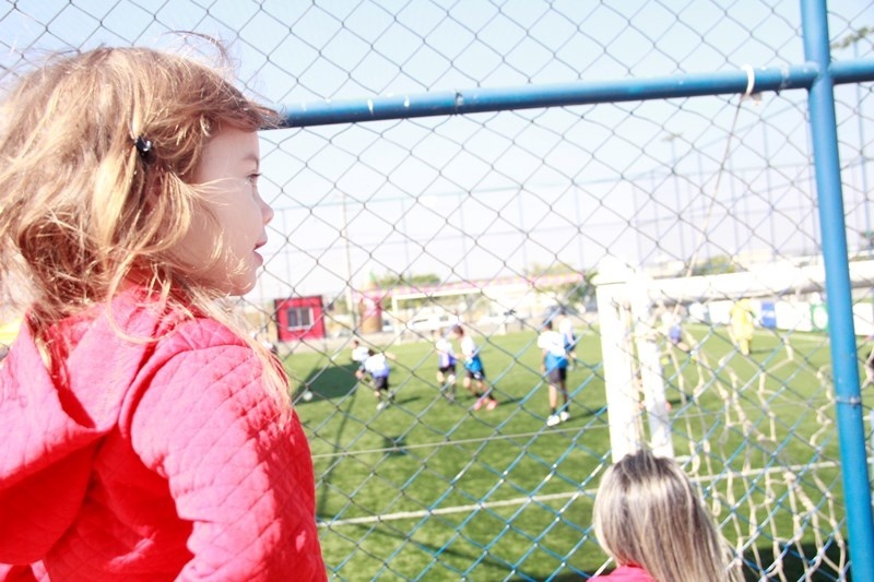 Começaram os jogos da 1ª Copinha Escola Flamengo