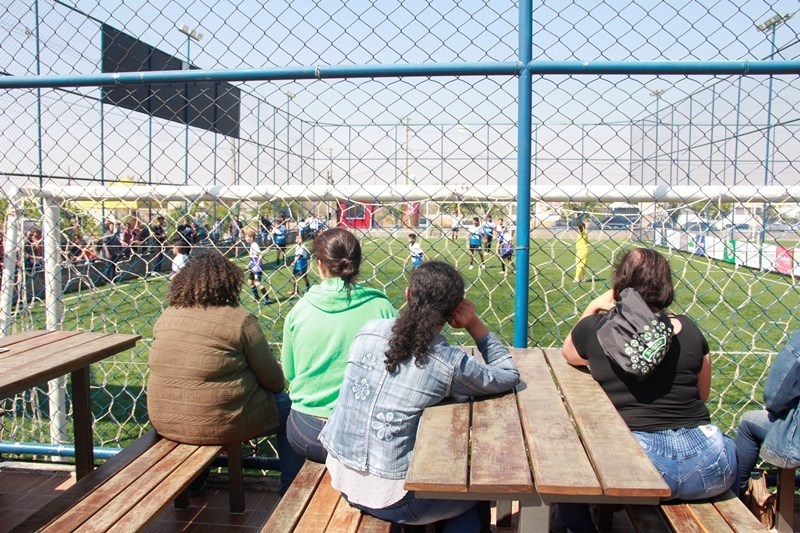 Começaram os jogos da 1ª Copinha Escola Flamengo