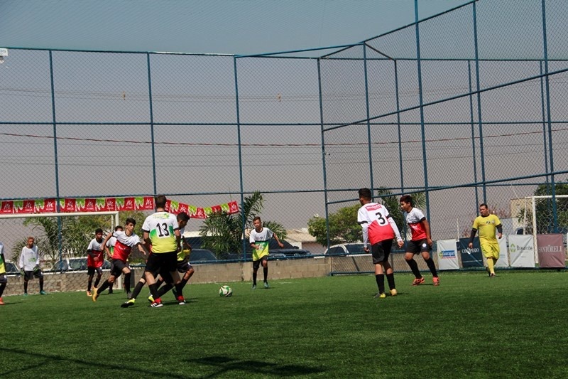 Começaram os jogos da 1ª Copinha Escola Flamengo