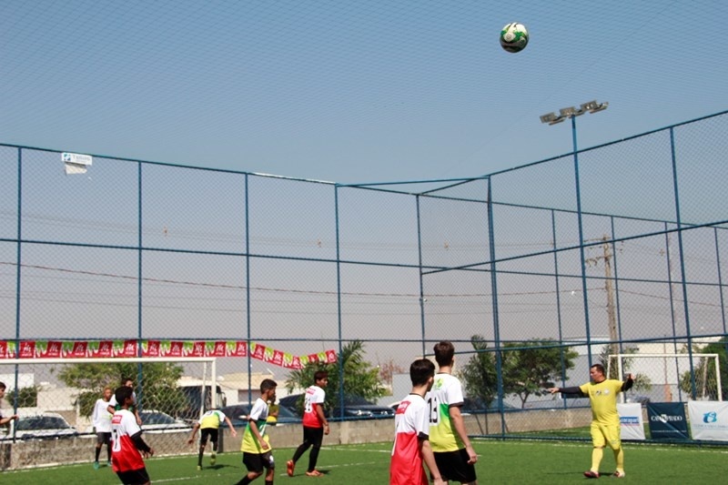 Começaram os jogos da 1ª Copinha Escola Flamengo
