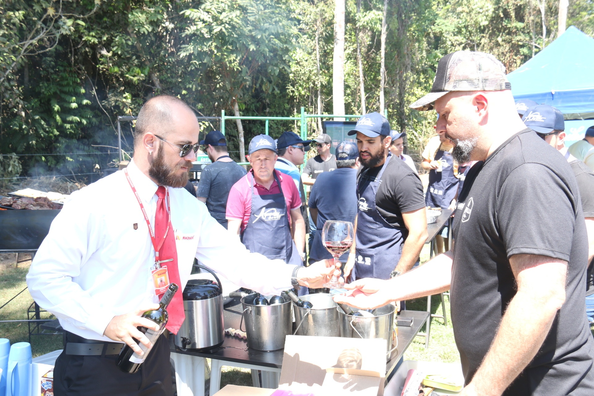 Churrasco no parque