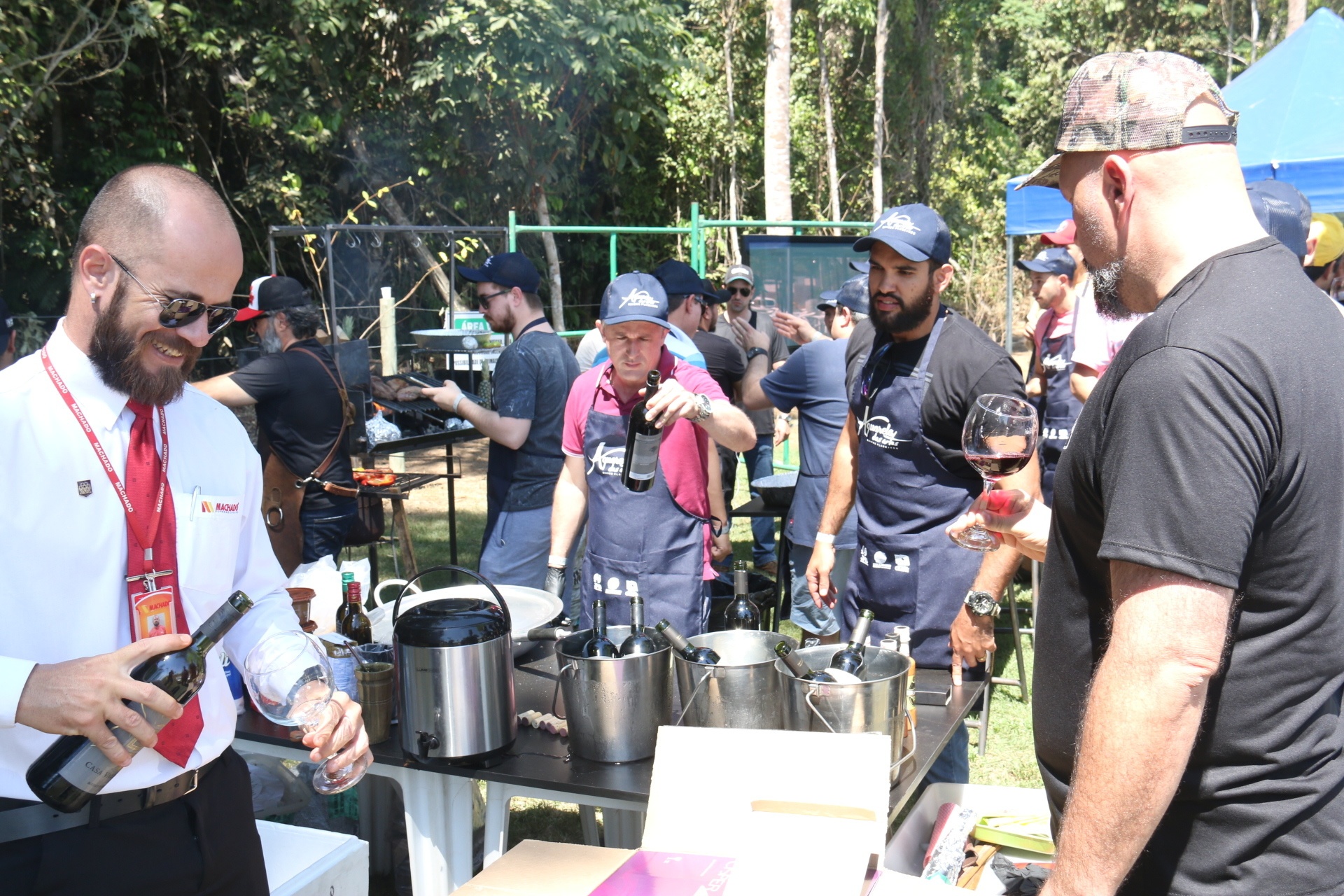 Churrasco no parque