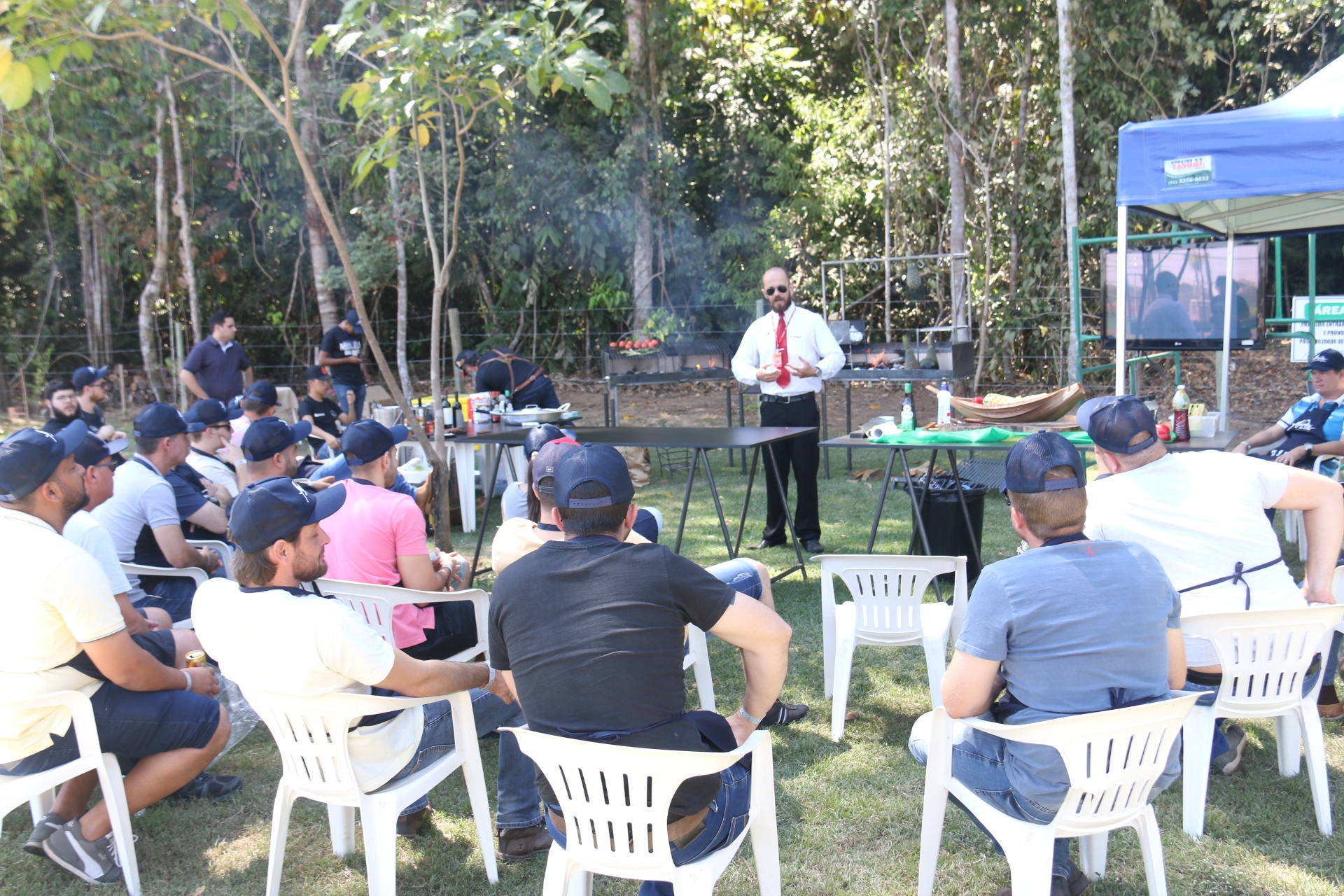 Churrasco no parque