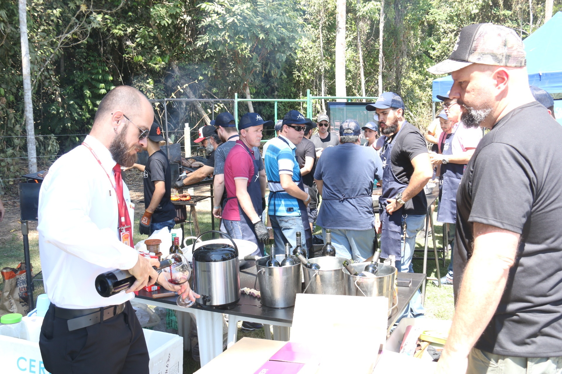 Churrasco no parque