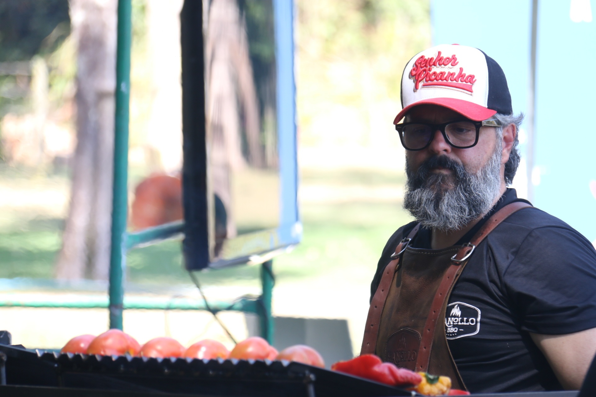 Churrasco no parque