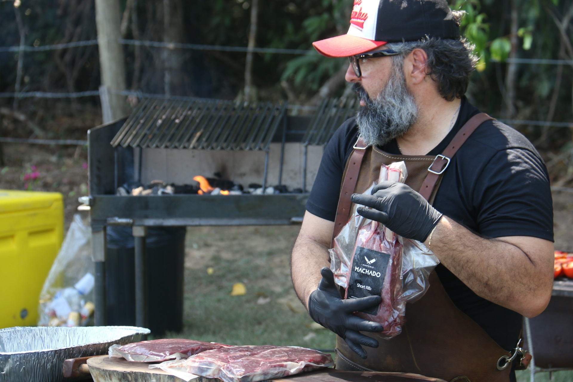 Churrasco no parque