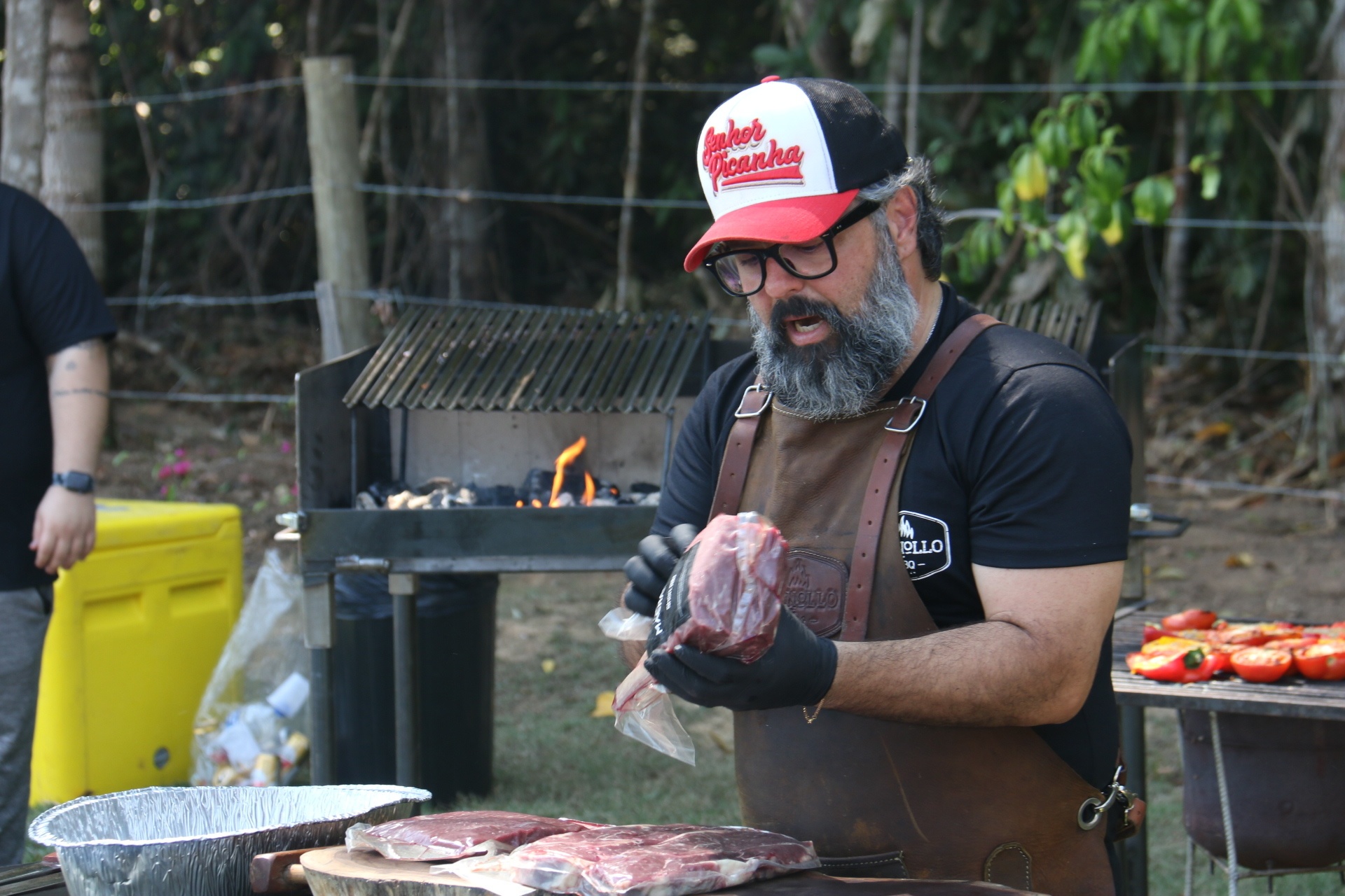 Churrasco no parque