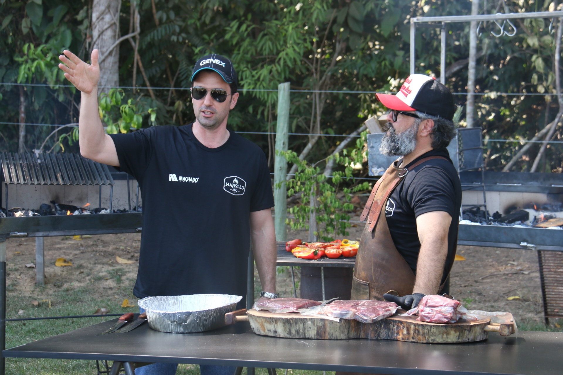 Churrasco no parque