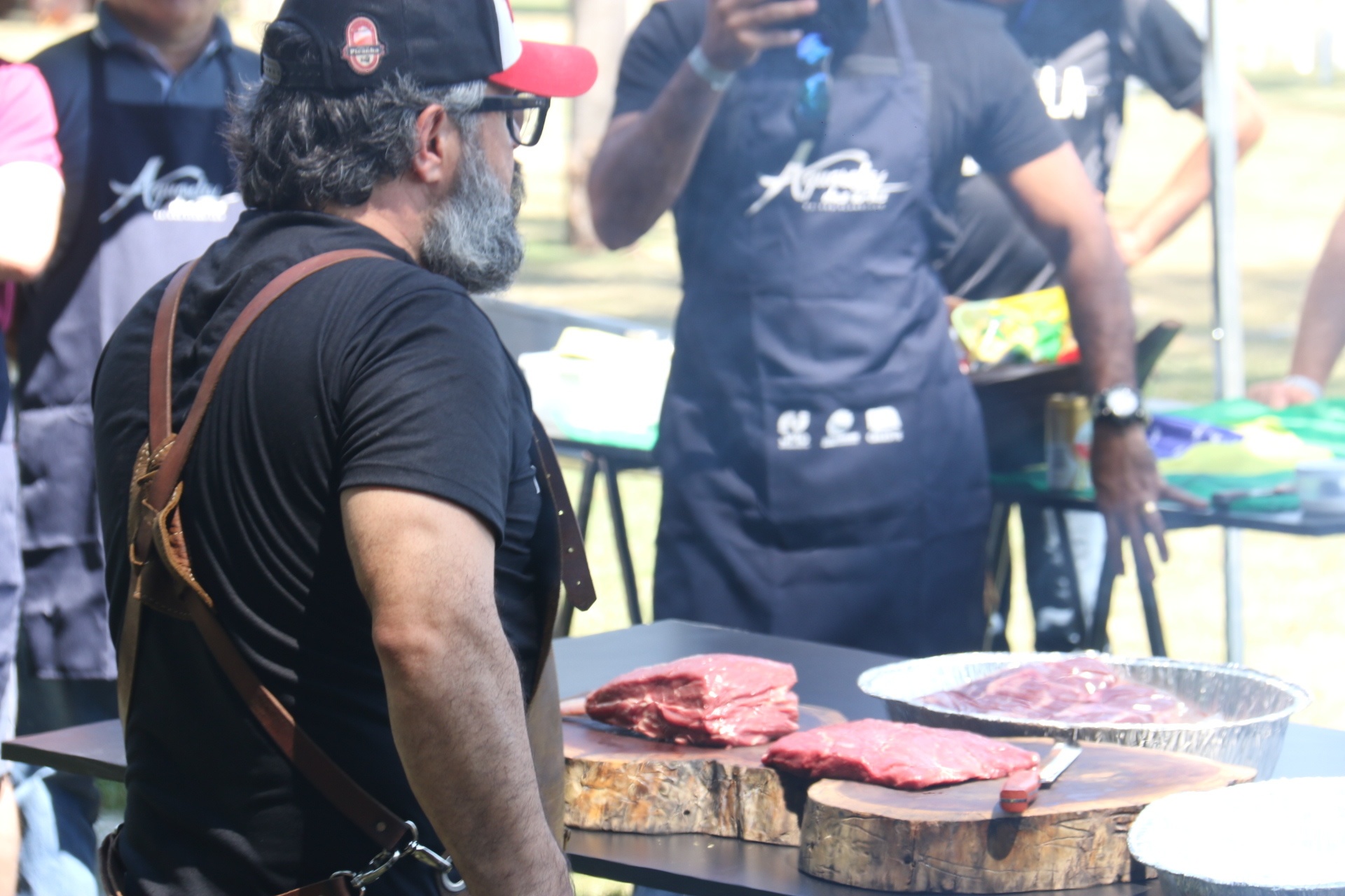 Churrasco no parque