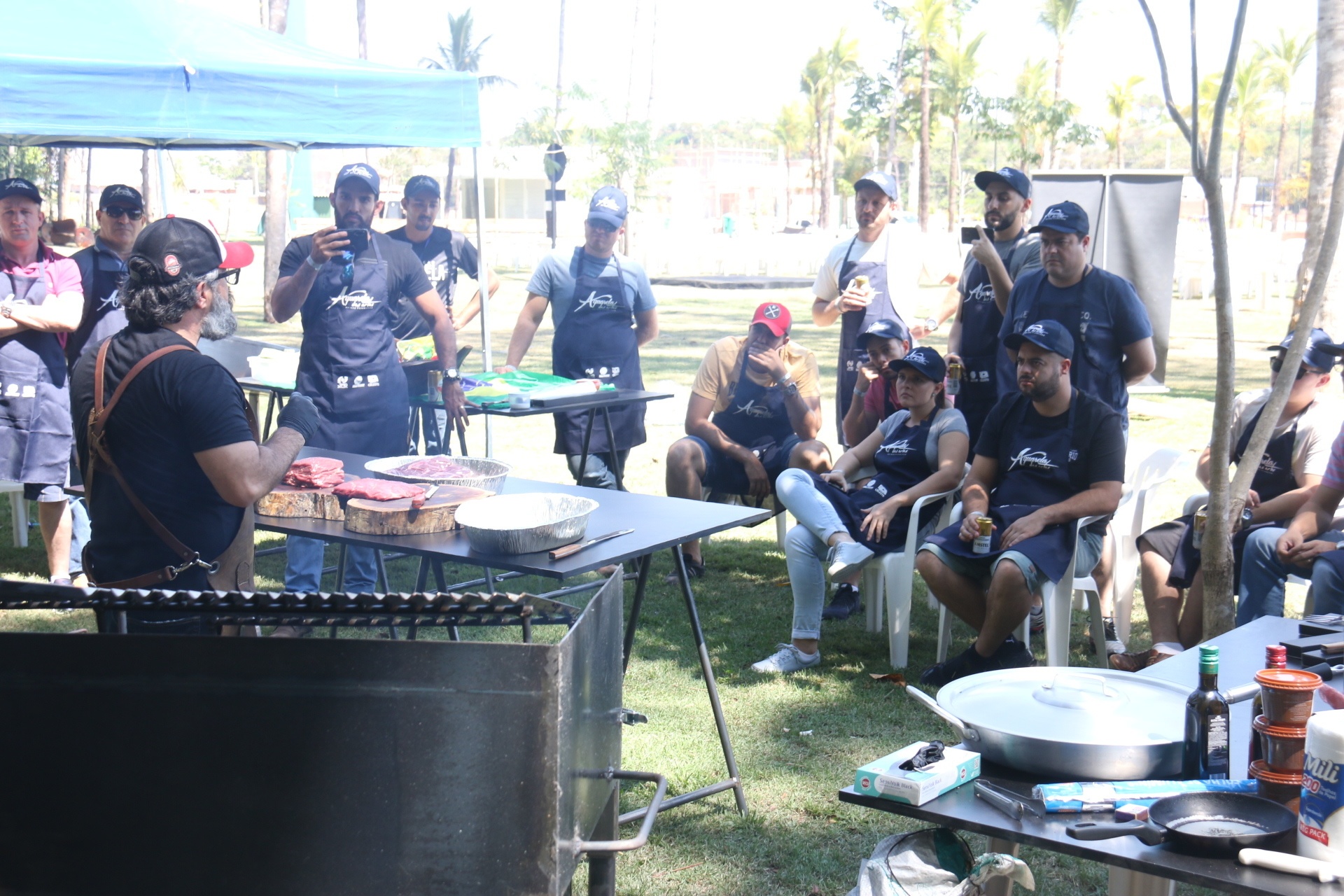 Churrasco no parque