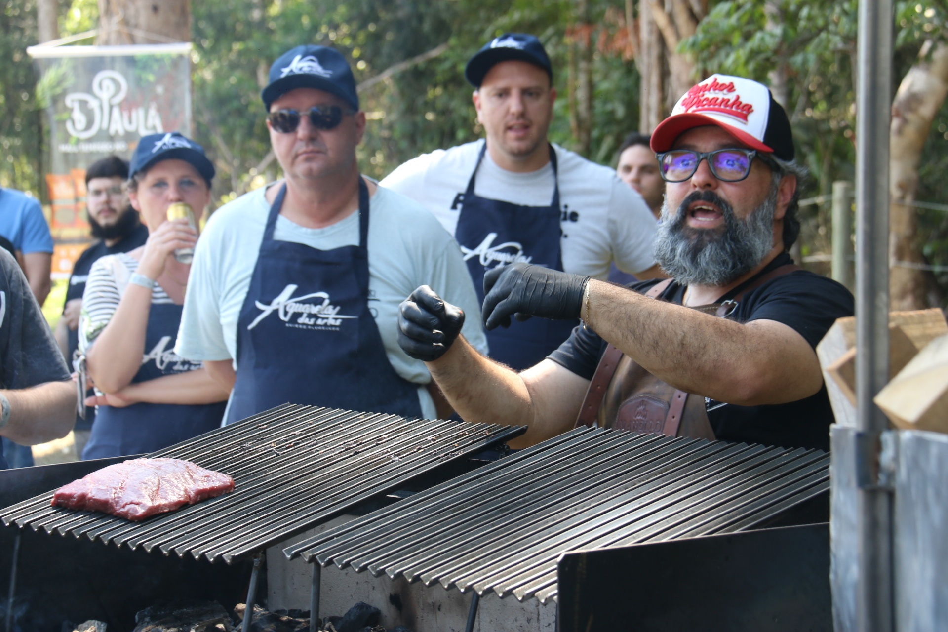 Churrasco no parque