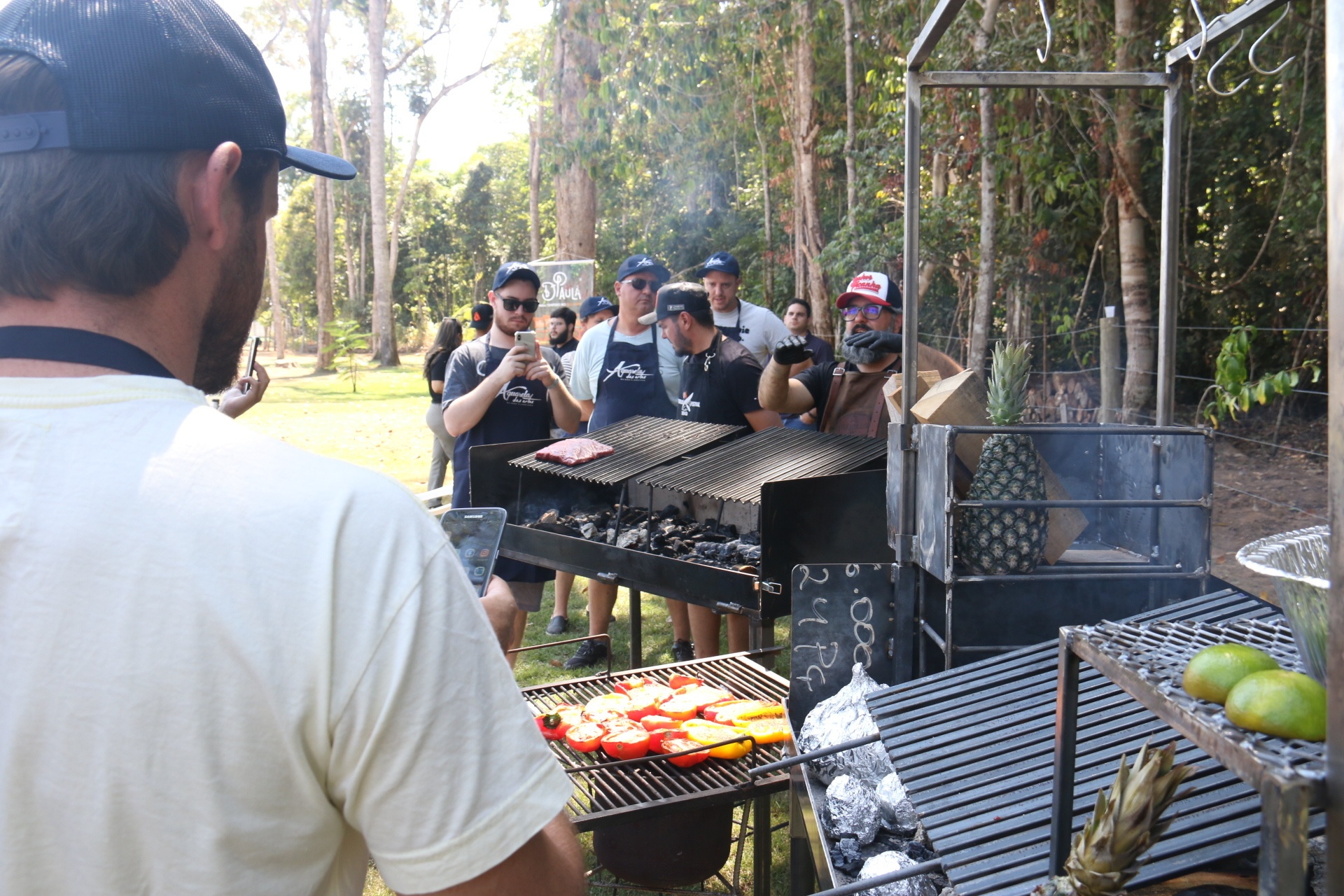 Churrasco no parque