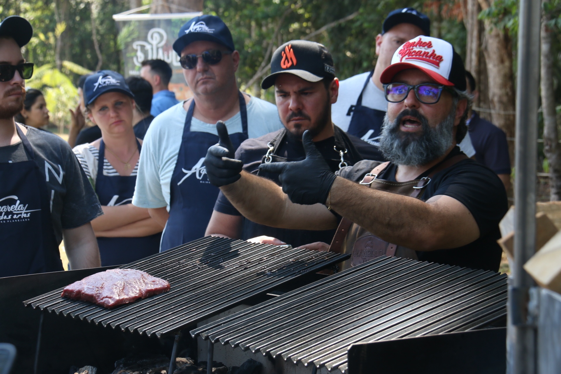 Churrasco no parque