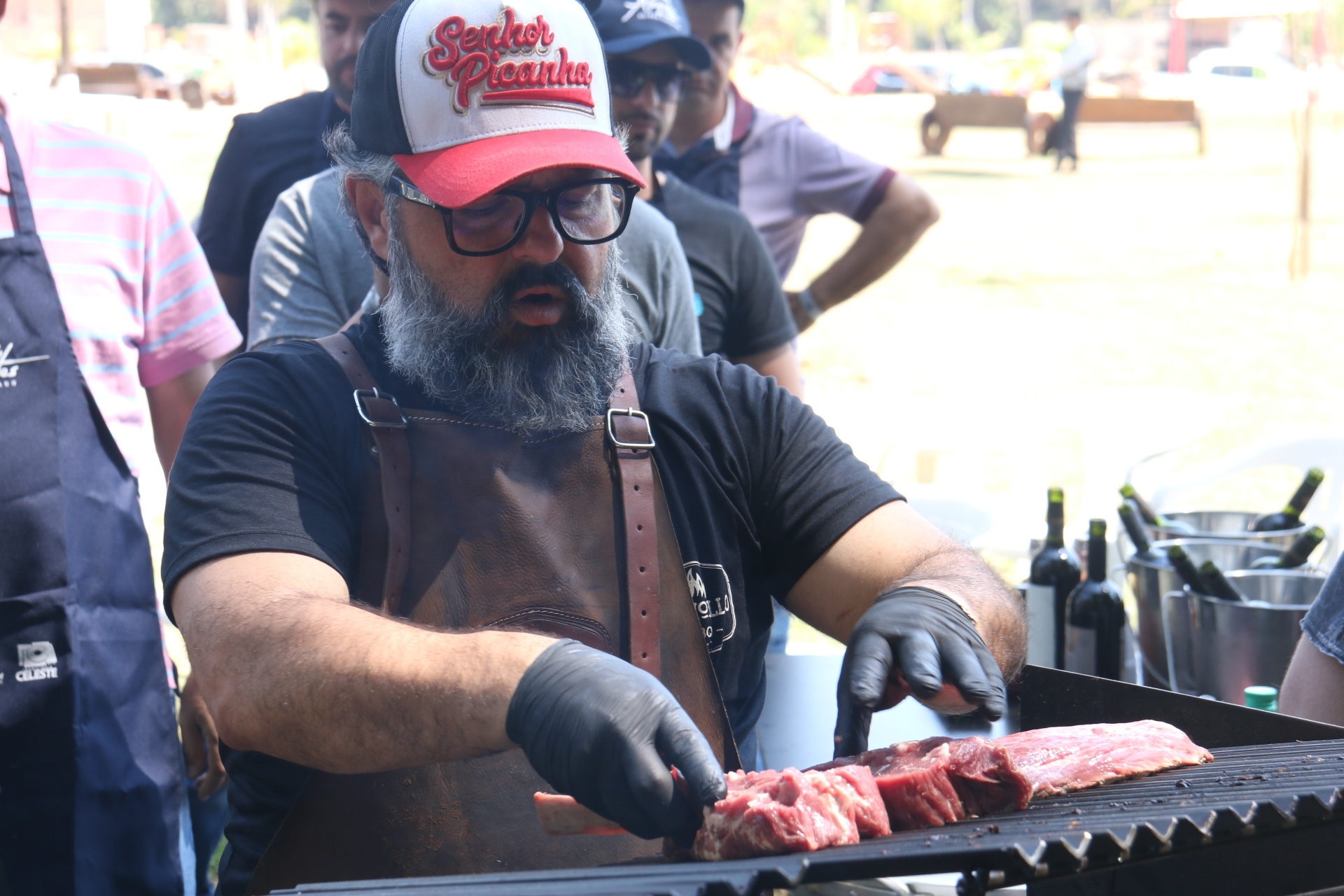 Churrasco no parque