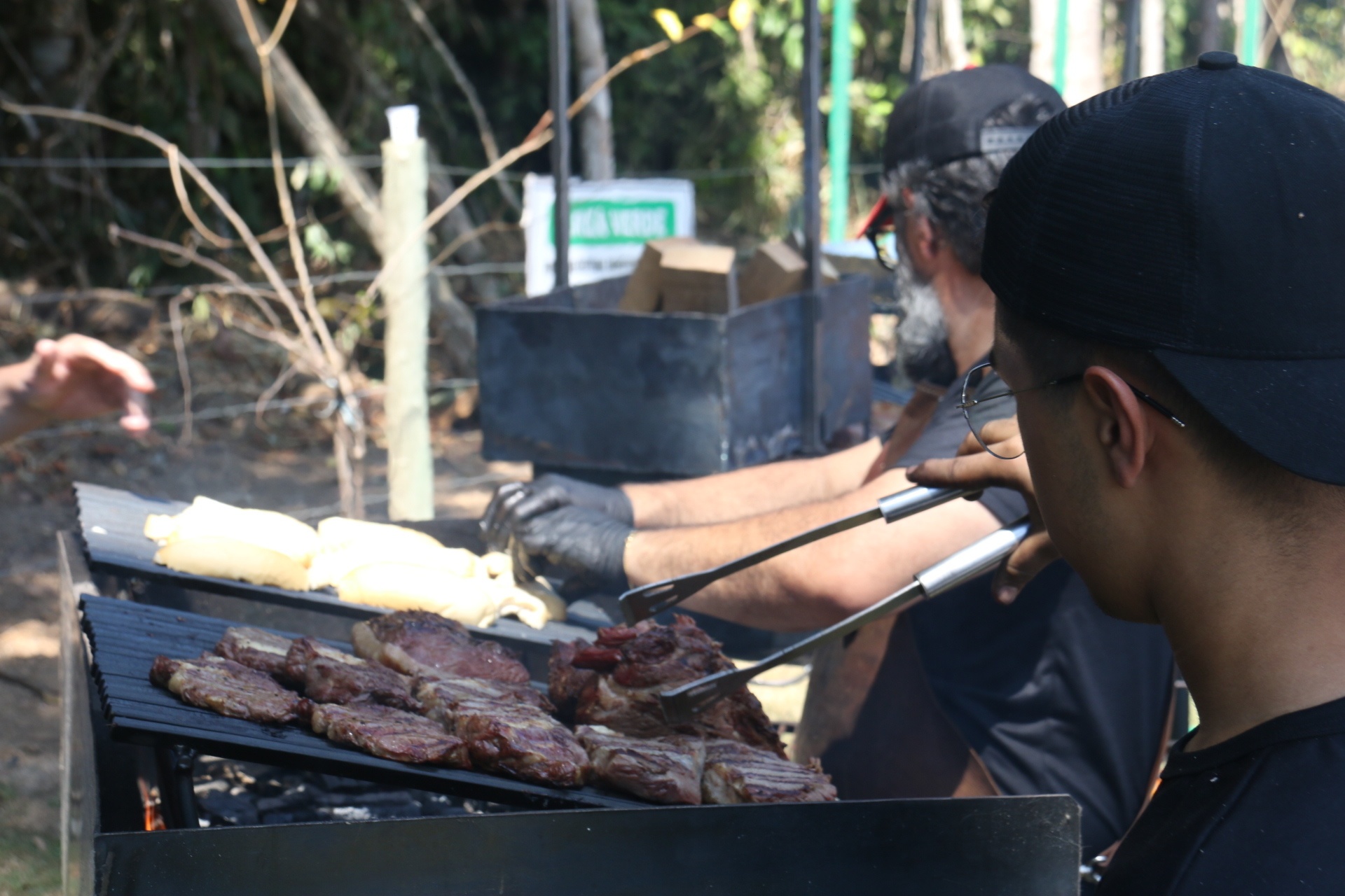 Churrasco no parque