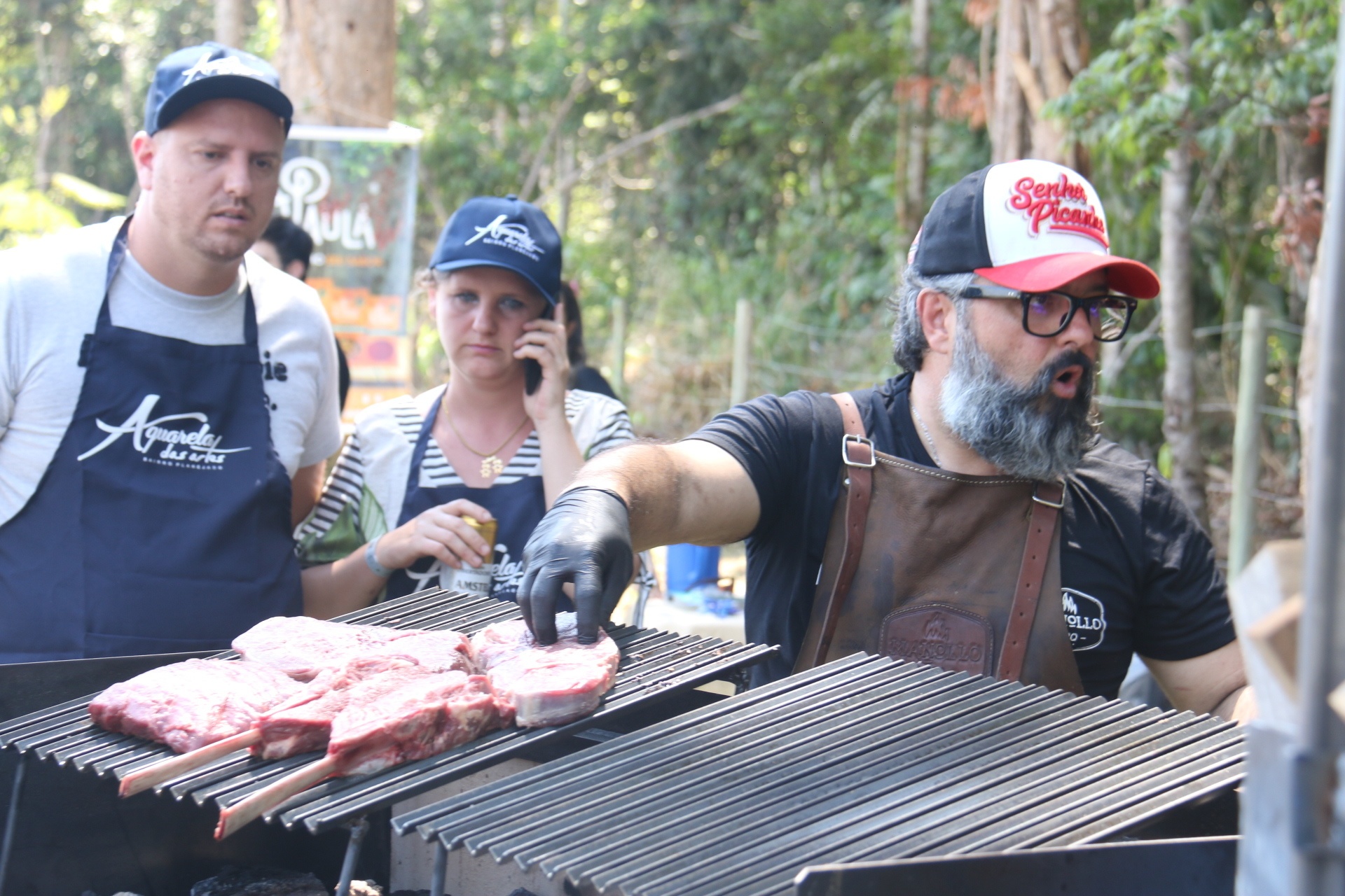 Churrasco no parque