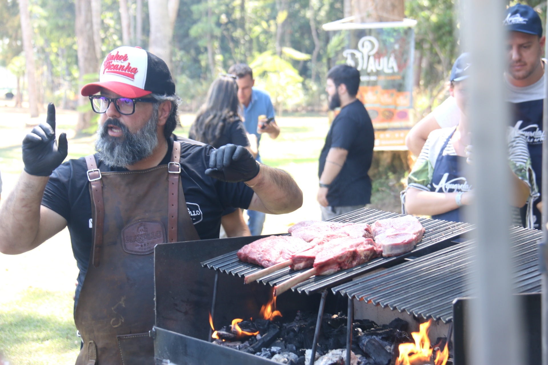 Churrasco no parque