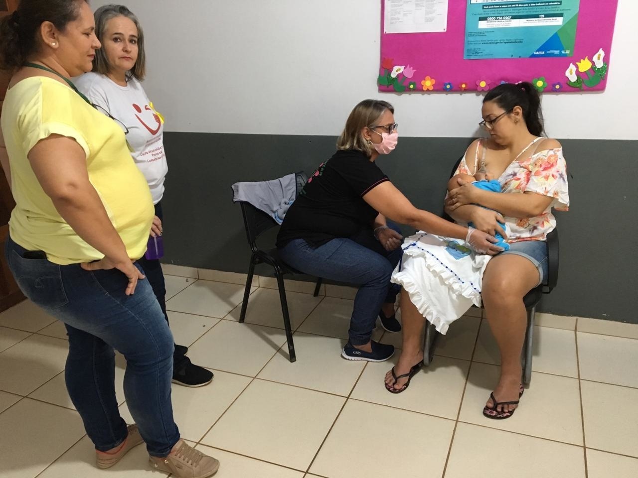 Campanha ‘Amamentação Vale Ouro’ incentiva gestantes e lactantes