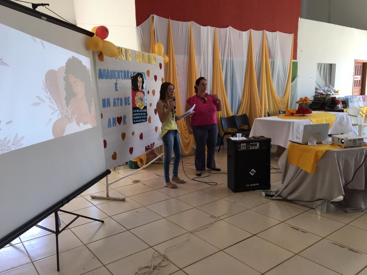 Campanha ‘Amamentação Vale Ouro’ incentiva gestantes e lactantes