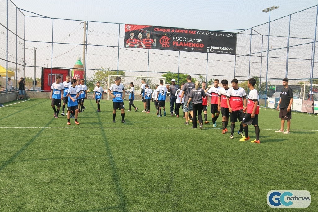 Quartas de finais da 1ª Copinha Escola FlamengoTV Capital