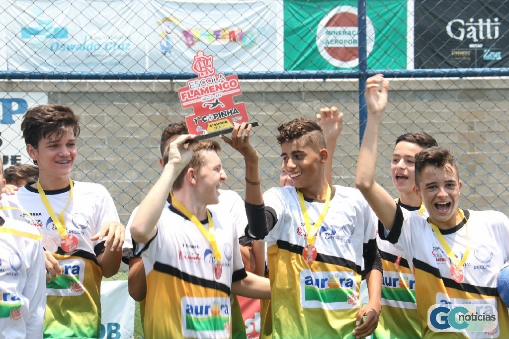 Finais da 1ª Copinha Escola FlamengoTV Capital