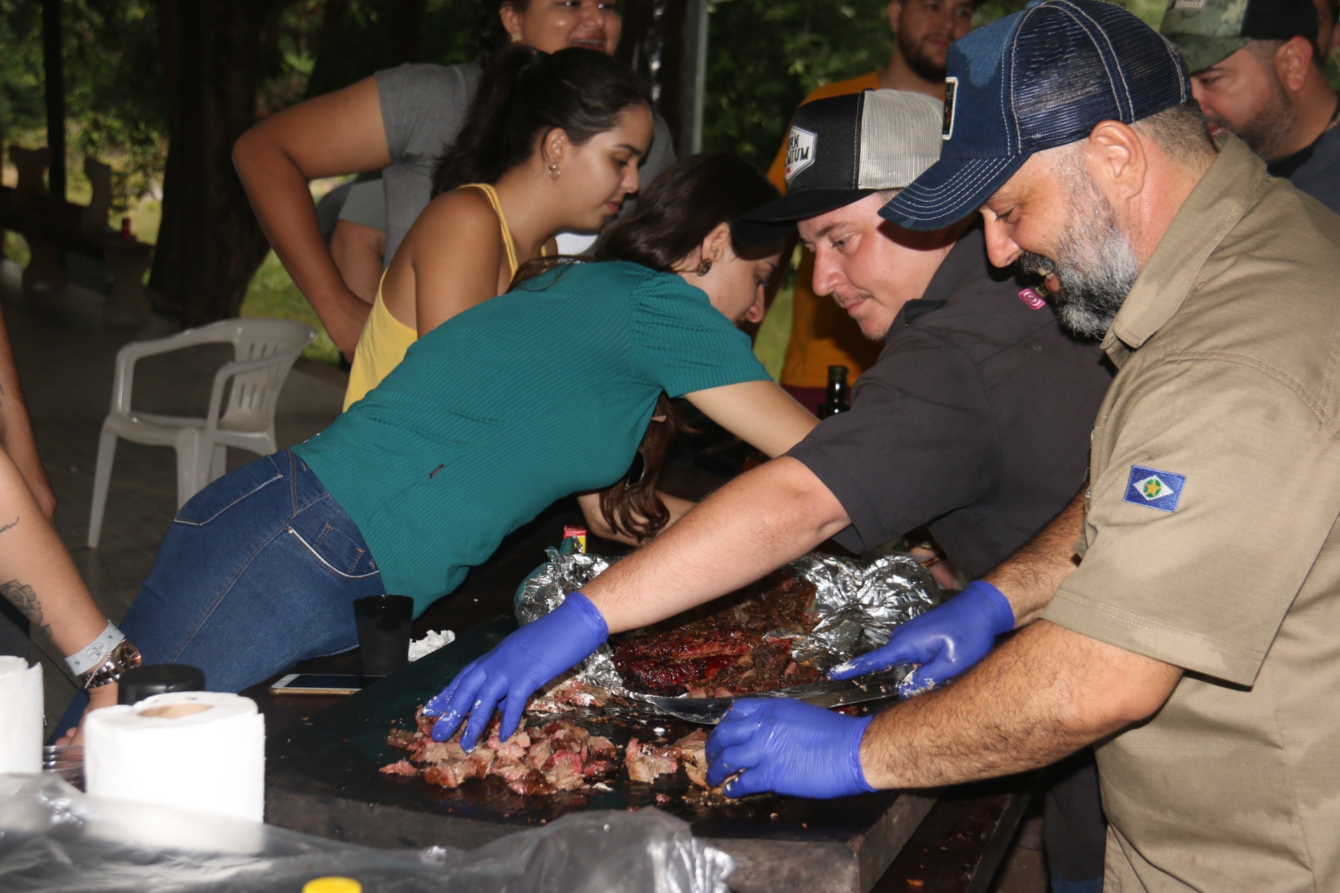 Dia de churrasco ao estilo americano