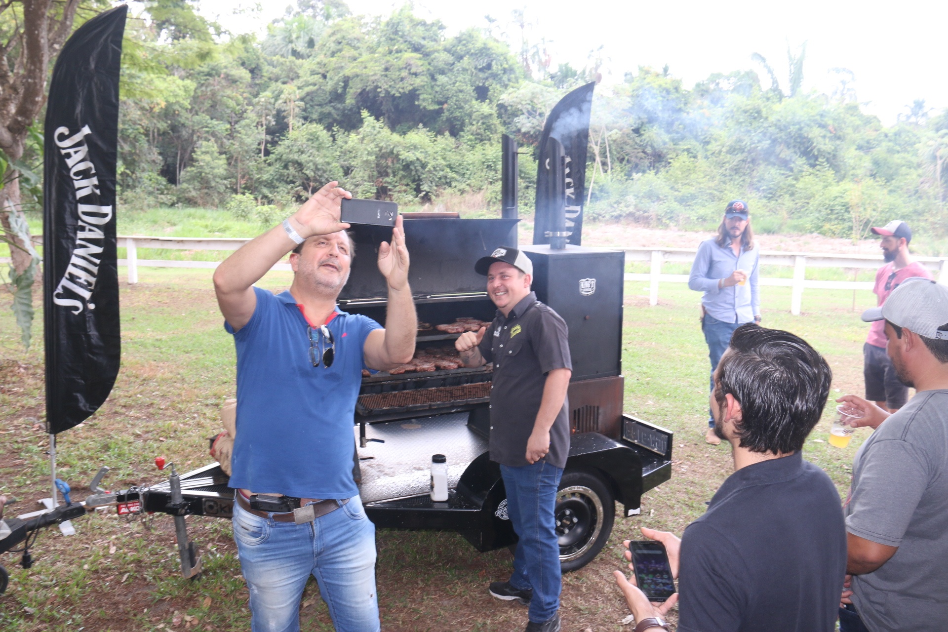 Dia de churrasco ao estilo americano