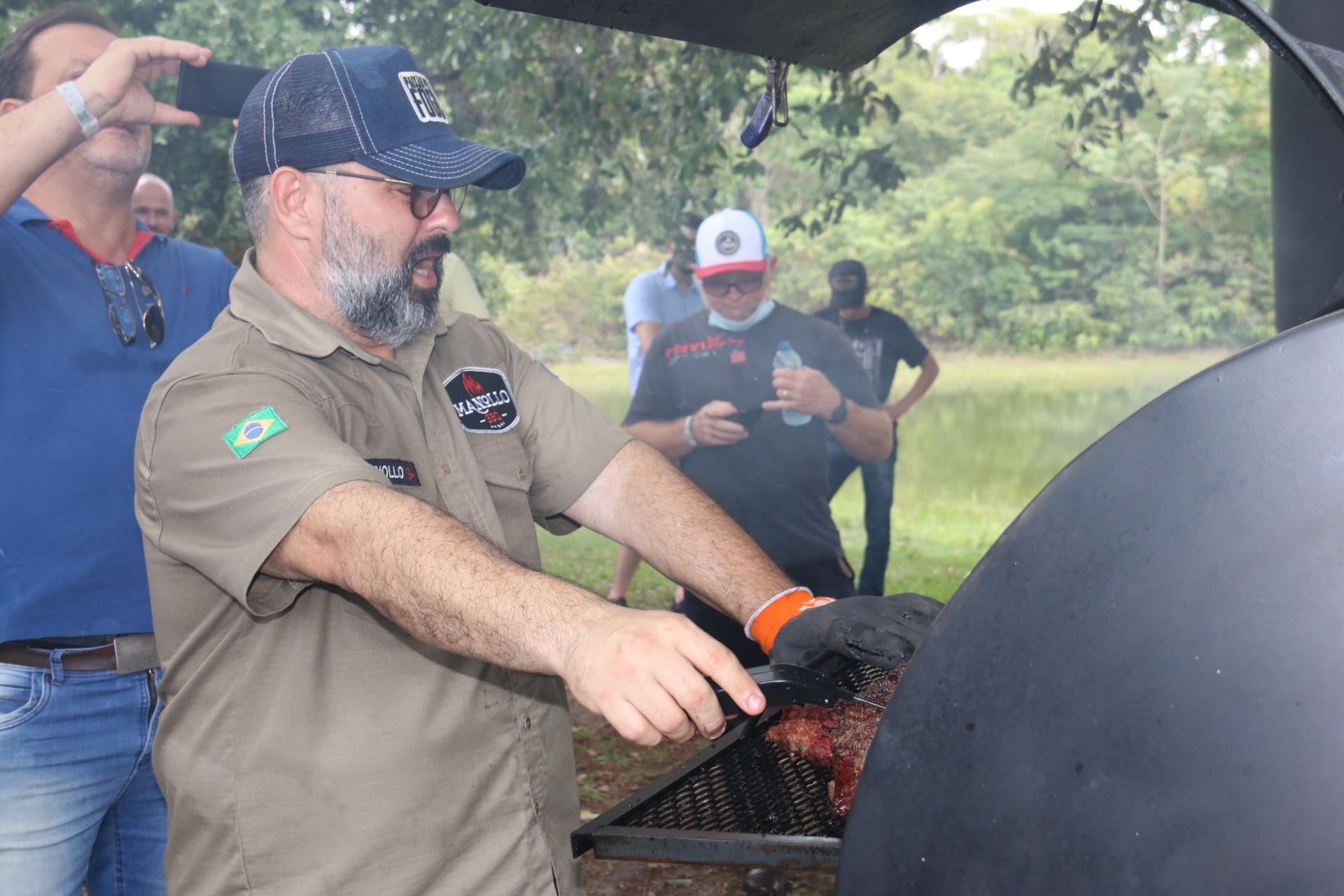 Dia de churrasco ao estilo americano