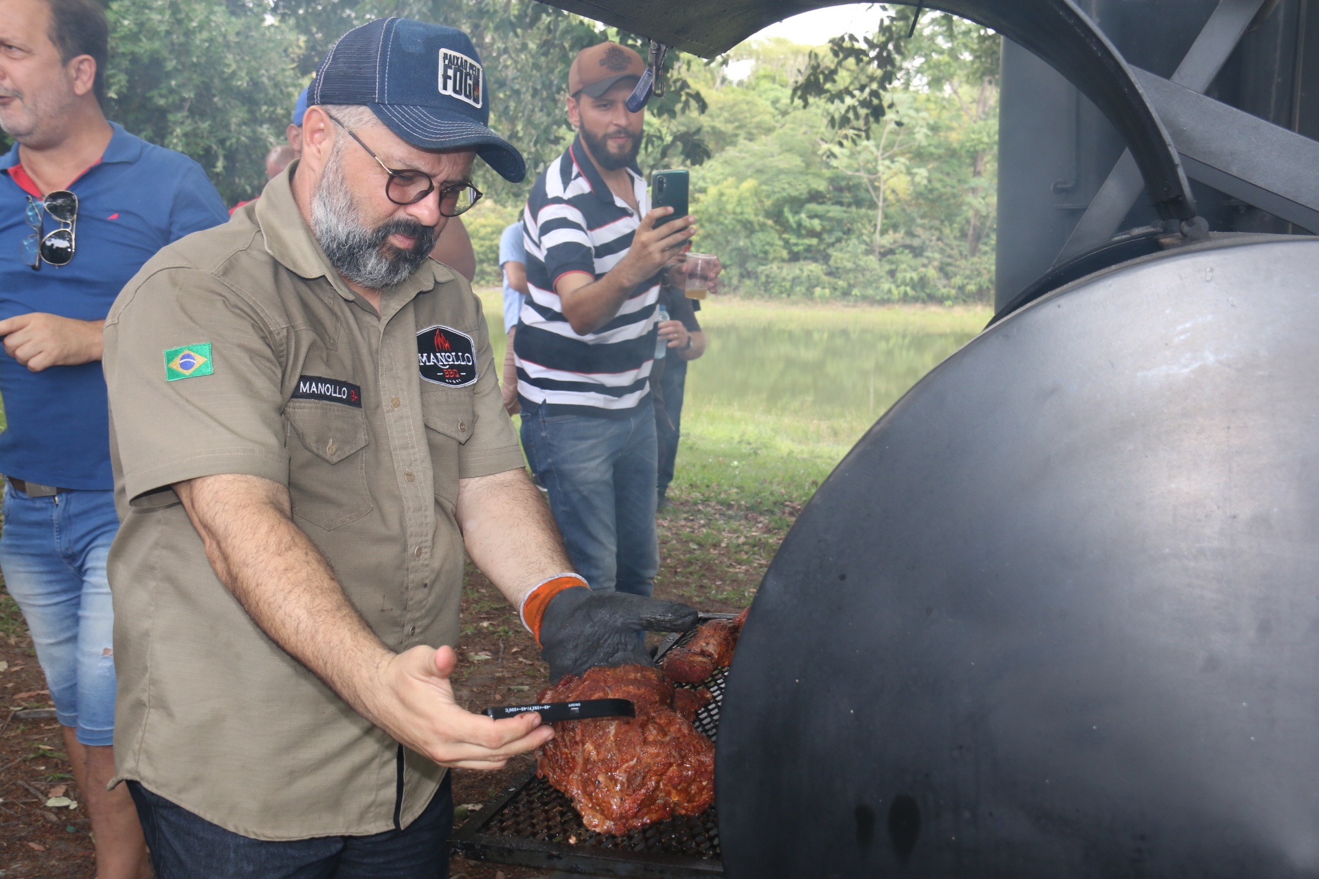 Dia de churrasco ao estilo americano