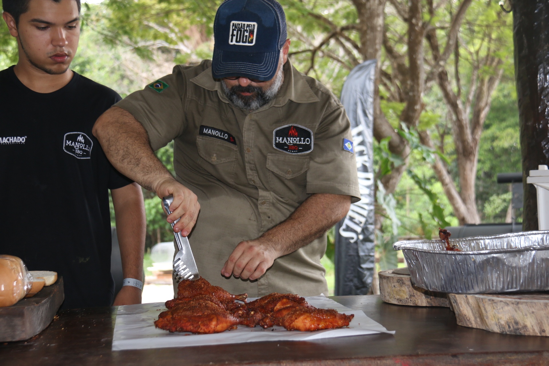 Dia de churrasco ao estilo americano
