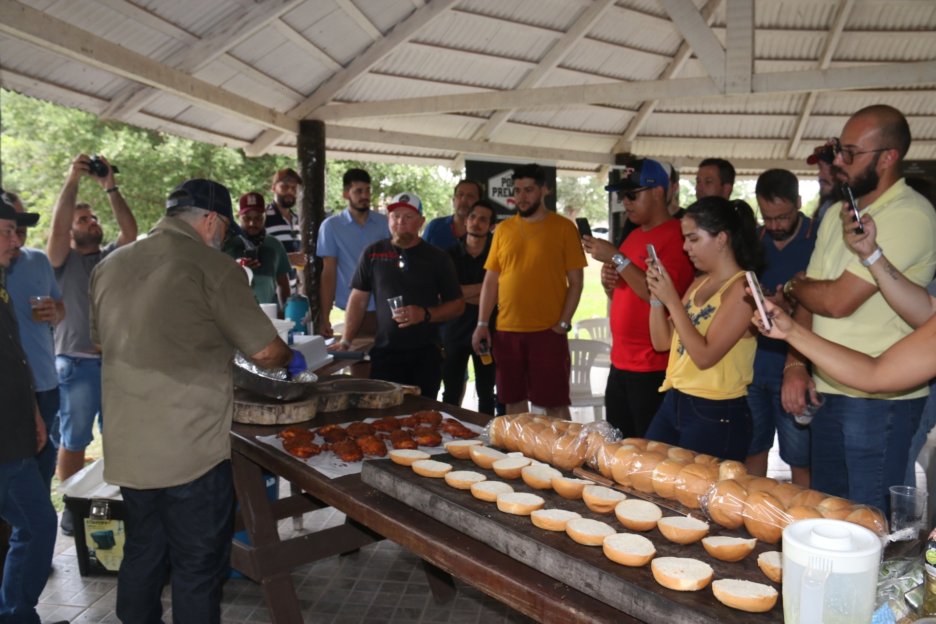 Dia de churrasco ao estilo americano
