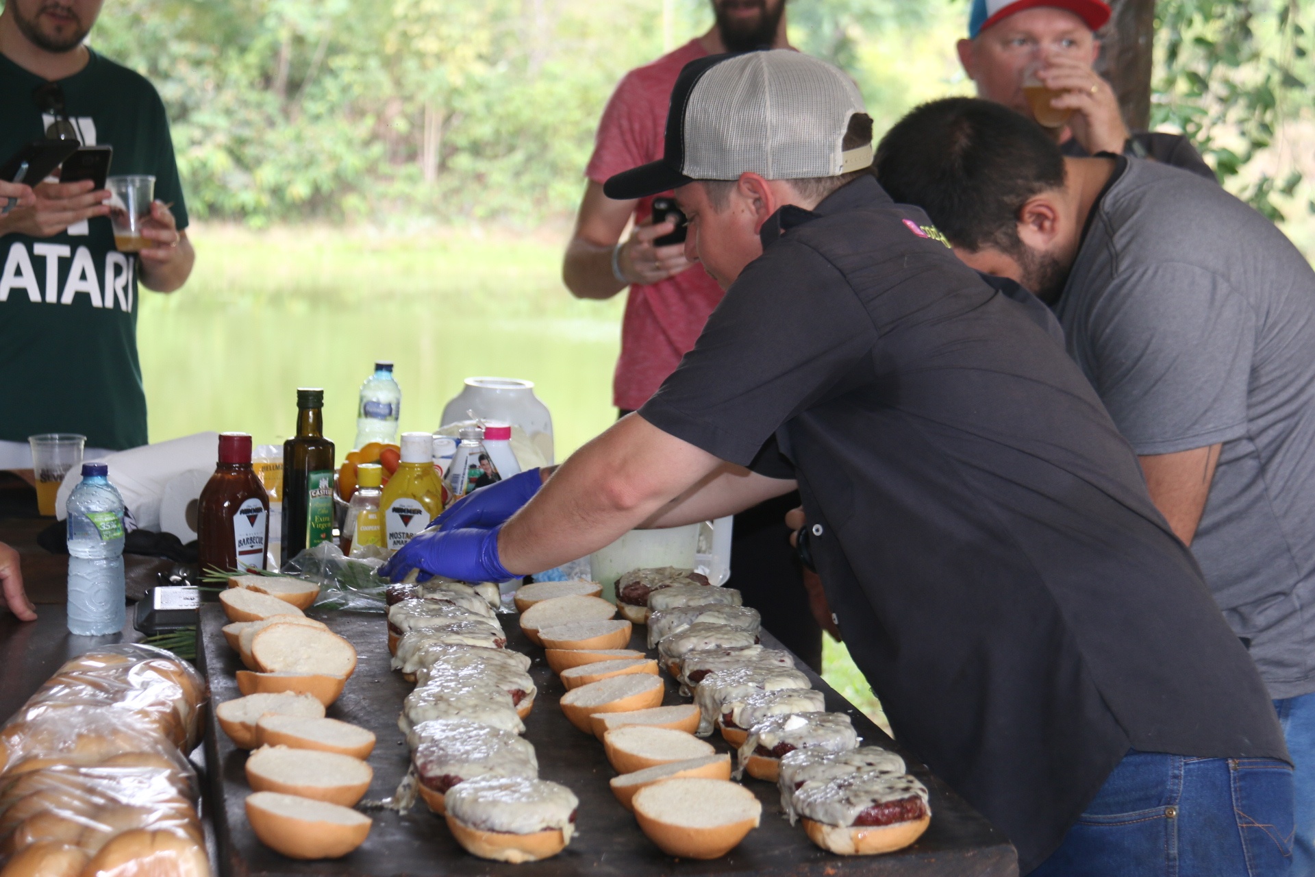 Dia de churrasco ao estilo americano